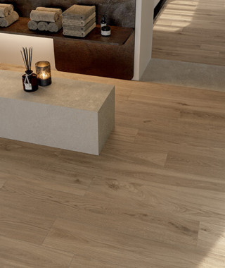 Carrelage Beige Effet Bois Marca Corona Elisir Royal Beige