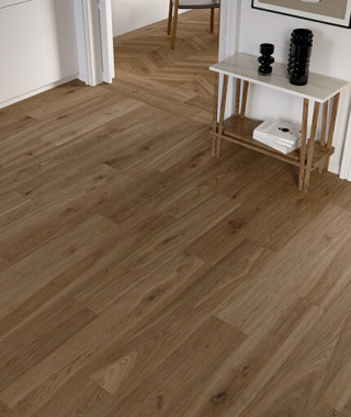 Carrelage Marron Effet Bois Marca Corona Elisir Royal Castano