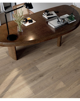 Carrelage Beige Effet Bois Marca Corona Elisir Royal Fume