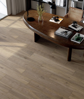 Carrelage Beige Effet Bois Marca Corona Elisir Royal Fume
