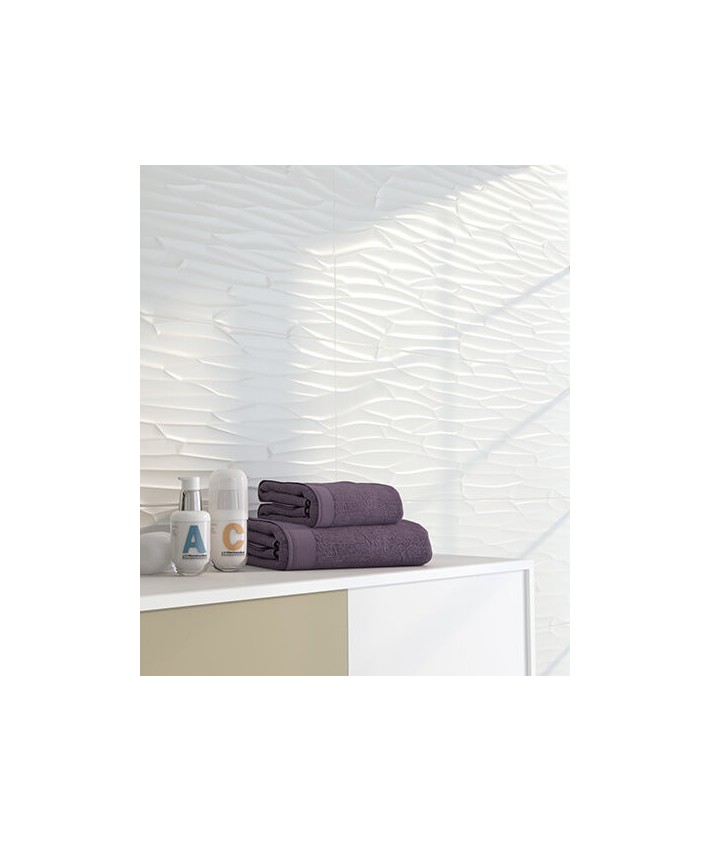 Faïence décor APE Silk Mama Mia blanc 40x120 rectifié