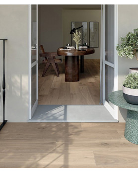 Carrelage Extérieur Beige Effet Bois Marca Corona Elisir Royal Fume