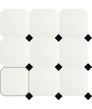 Carrelage Décor Blanc Carmen Eight White