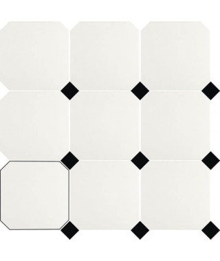 Carrelage Décor Blanc Carmen Eight White