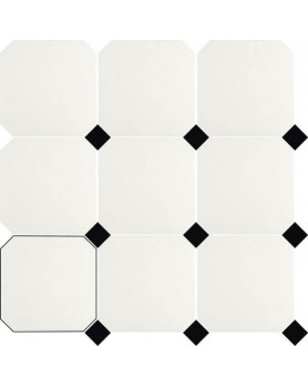 Carrelage Décor Blanc Carmen Eight White