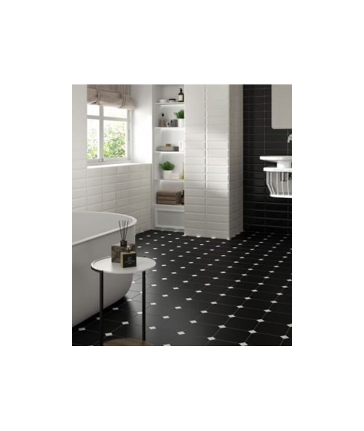 Carrelage Décor Noir Carmen Eight Black