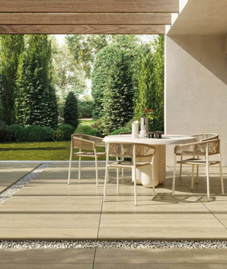 Carrelage Extérieur Beige Effet Bois Supergres Free dHome Sand