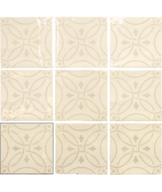 Faïence Décor Beige Effet Ciment Carmen Fado Amalia Beige