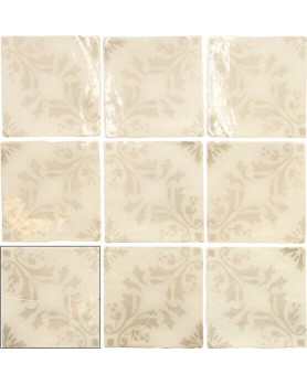 Faïence Décor Beige Effet Ciment Carmen Fado Pontes Beige