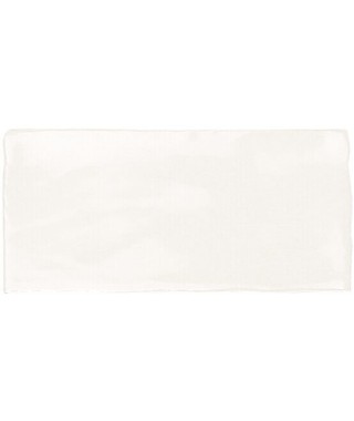 Faïence Blanche Effet Ciment Carmen Fado White 6.5x13