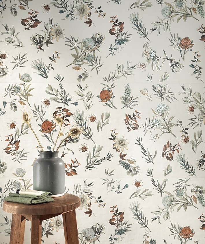 Carrelage Décor Effet Papier Peint Marca Corona Mirabilia Clorofilla Carrelage Décor Effet Papier Peint Marca Corona Mirabilia Clorofilla