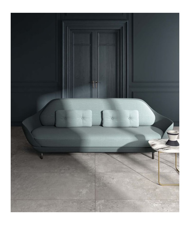 Carrelage ABK Ghost Grey 90x90 – Imitation Béton, Design Italien Et Super Résistant !