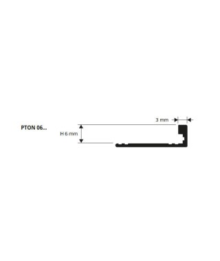 Profilé De Finition Laiton Poli Or Proterminal Progress Profiles