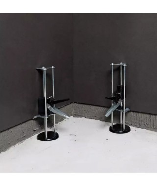 Jeu de 2 Vérins Réhausseurs (de 1à 20cm) pour Pose Murale Bihui