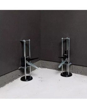 Jeu de 2 Vérins Réhausseurs (de 1à 20cm) pour Pose Murale Bihui