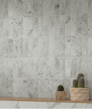 Carrelage Effet Marbre Marca Corona Scultorea Miniature 6x24
