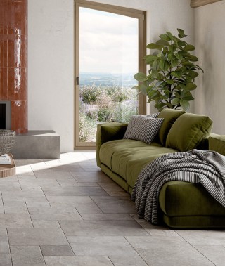 Carrelage Effet Pierre Ceramica Rondine Windsor 40.6x40.6