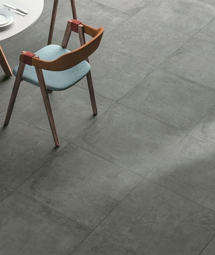 Carrelage extérieur 2cm Novoceram Fast gris clair 60x60 rectifié