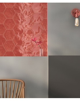 Carrelage Terratinta Hexa Wall Cherry Pie 17,3x15