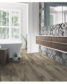 Carrelage Savoia Vintage 30x120 Marrone