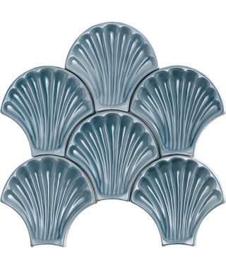 Carreau décor artigiana terratinta coquillage