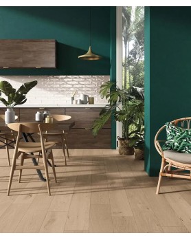 Carrelage mural ABK Crossroad Brick Blanc 7.5x30