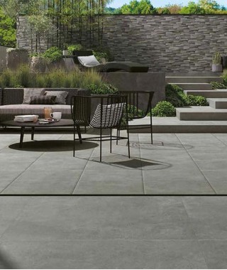 Carrelage extérieur 2cm Mirage Glocal gris clair 60x60 rectifié