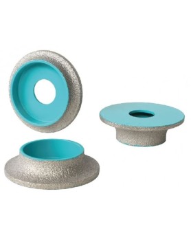 Meule de façonnage 1/4 rond - Tailles variées Bihui Pavilift