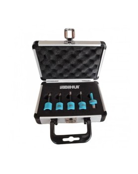 Coffret de trépans diamantés maxi (M14) 6, 8, 10, 12 mm BIHUI