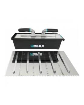 Boite de 6 Peignes crantés 480x130mm + 2 poignées BIHUI