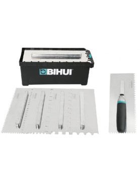 Boite de 6 Peignes crantés 280x115mm + 1 poignées BIHUI