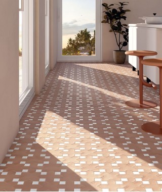 Carrelage Base terracotta collection Kasbah Equipe
