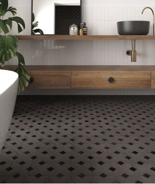 Carrelage Base gris foncé collection Kasbah Equipe