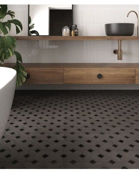 Carrelage Base gris foncé collection Kasbah Equipe