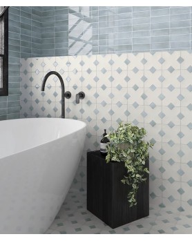 Carrelage Base blanc collection Kasbah Equipe