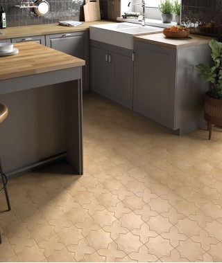 Carrelage Star beige collection Kasbah Equipe