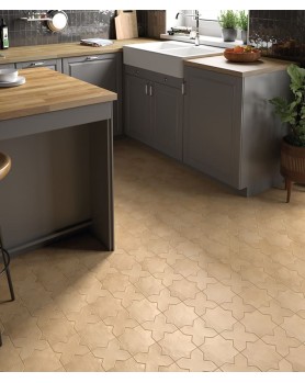 Carrelage Star beige collection Kasbah Equipe