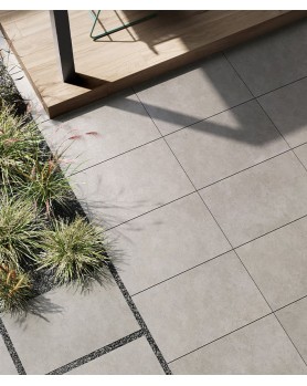 Carrelage extérieur gris Elysian EY04 Gris Catalan Mirage