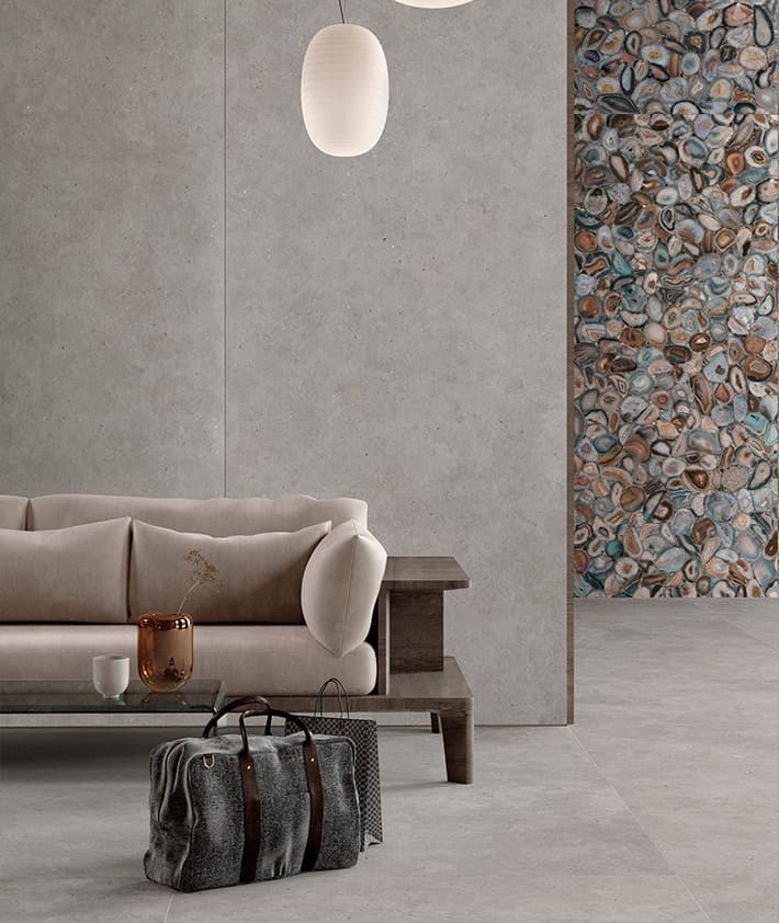 Carrelage intérieur gris Elysian EY04 Gris Catalan Mirage Carrelage intérieur gris Elysian EY04 Gris Catalan Mirage