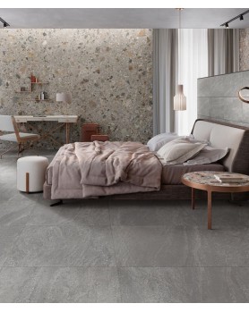 Carrelage intérieur gris Elysian EY05 Saastal Miragee