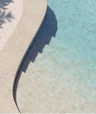 Carrelage extérieur piscine et terrasse Spa&Pools Canvas Equipe