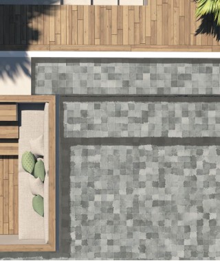 Carrelage extérieur piscine et terrasse Spa&Pools Shadow Equipe