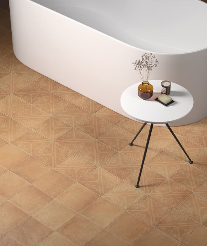 Carrelage effet ciment Ares decor cotto Equipe Carrelage effet ciment Ares decor cotto Equipe
