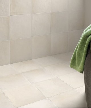 Carrelage effet ciment Ares blanco Equipe
