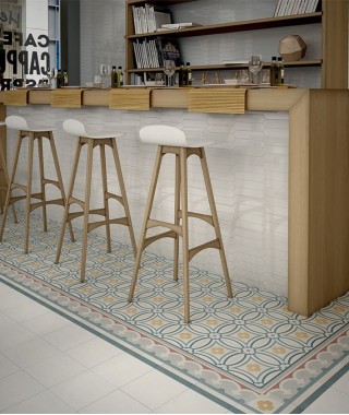 Carrelage decor Equipe Caprice Border 20x20