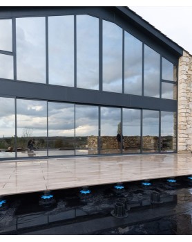 Plot réglable terrasse Essentiel Jouplast HD 140-230mm