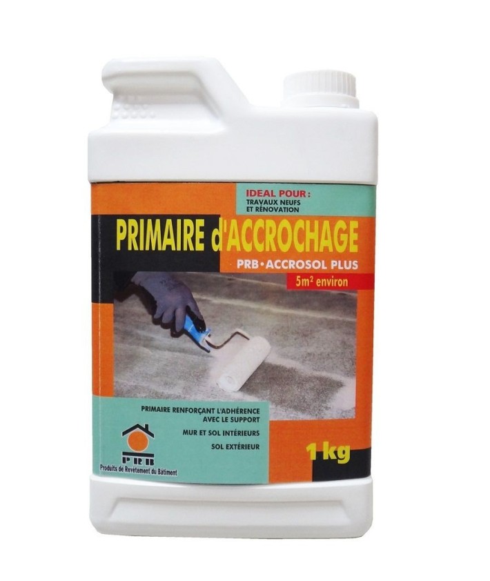 Primaire d'accrochage PRB accrosol plus 1kg : Primaire d