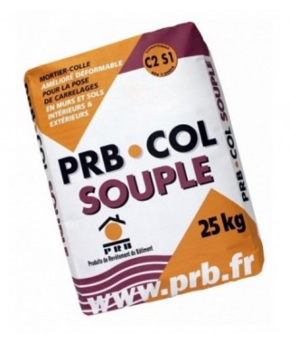 Colle souple PRB gris 25kg