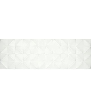 Faïence décor APE Silk Toll blanc 40x120 rectifié