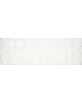 Faïence décor APE Silk Toll blanc 40x120 rectifié